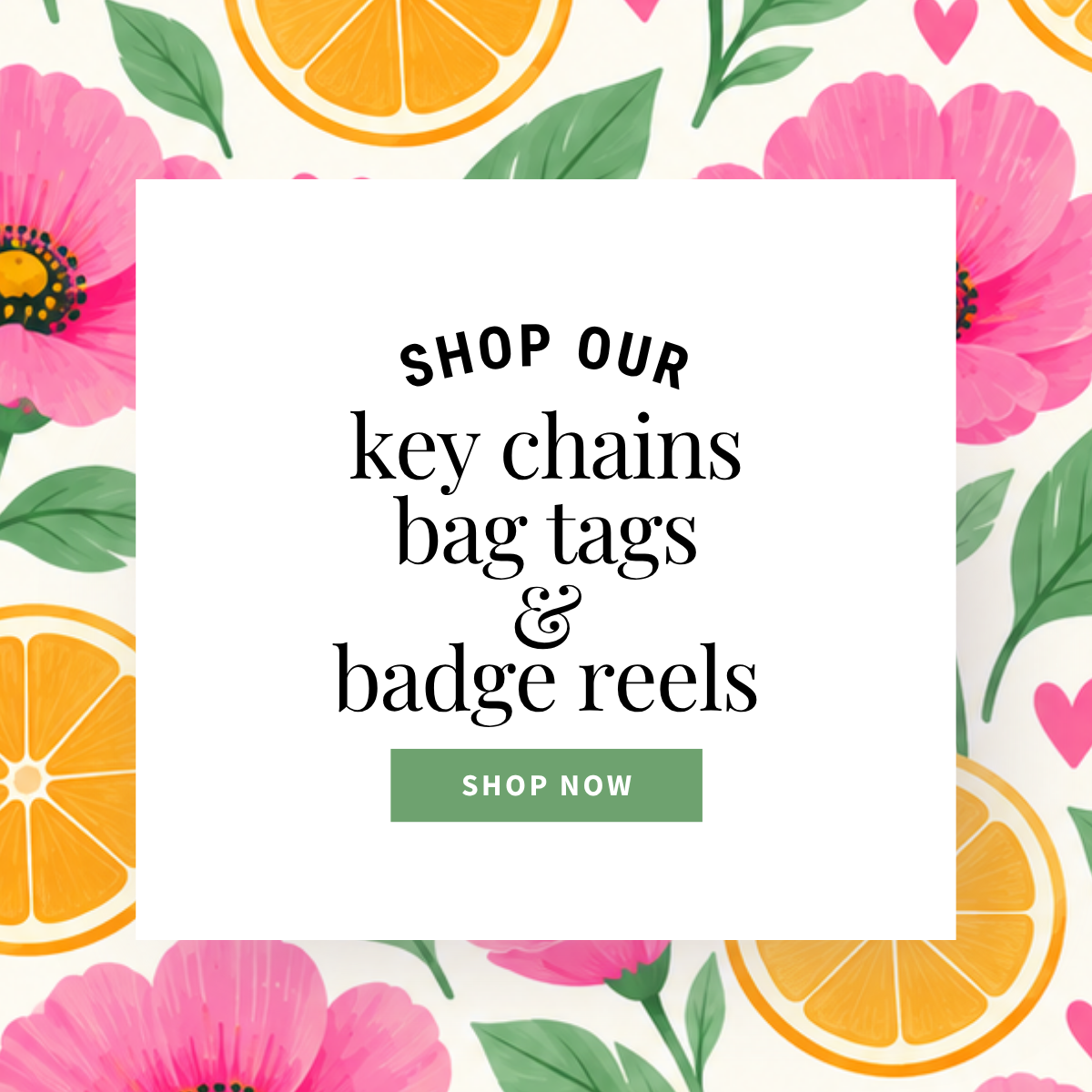 Featured image for Keychains, Bag Tags & Badge Reels collection