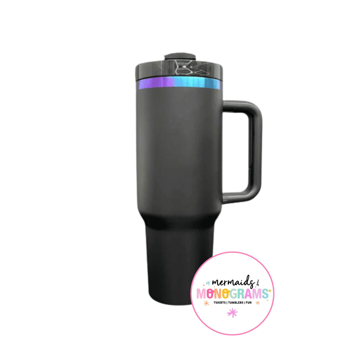 🐶 Dog Mom 40oz Laser Engraved Stainless Tumbler – Many Colors Available