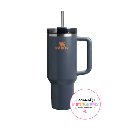 💧 Manatee 40oz Stainless Steel Tumbler – Laser Engraved