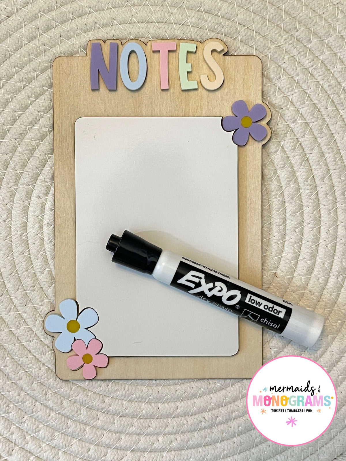 Personalized Dry Erase Board – Cute Teacher Gift | Desk Whiteboard