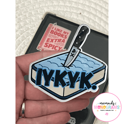 Bookish phone pop grip for Kindle or phone featuring spicy reader design