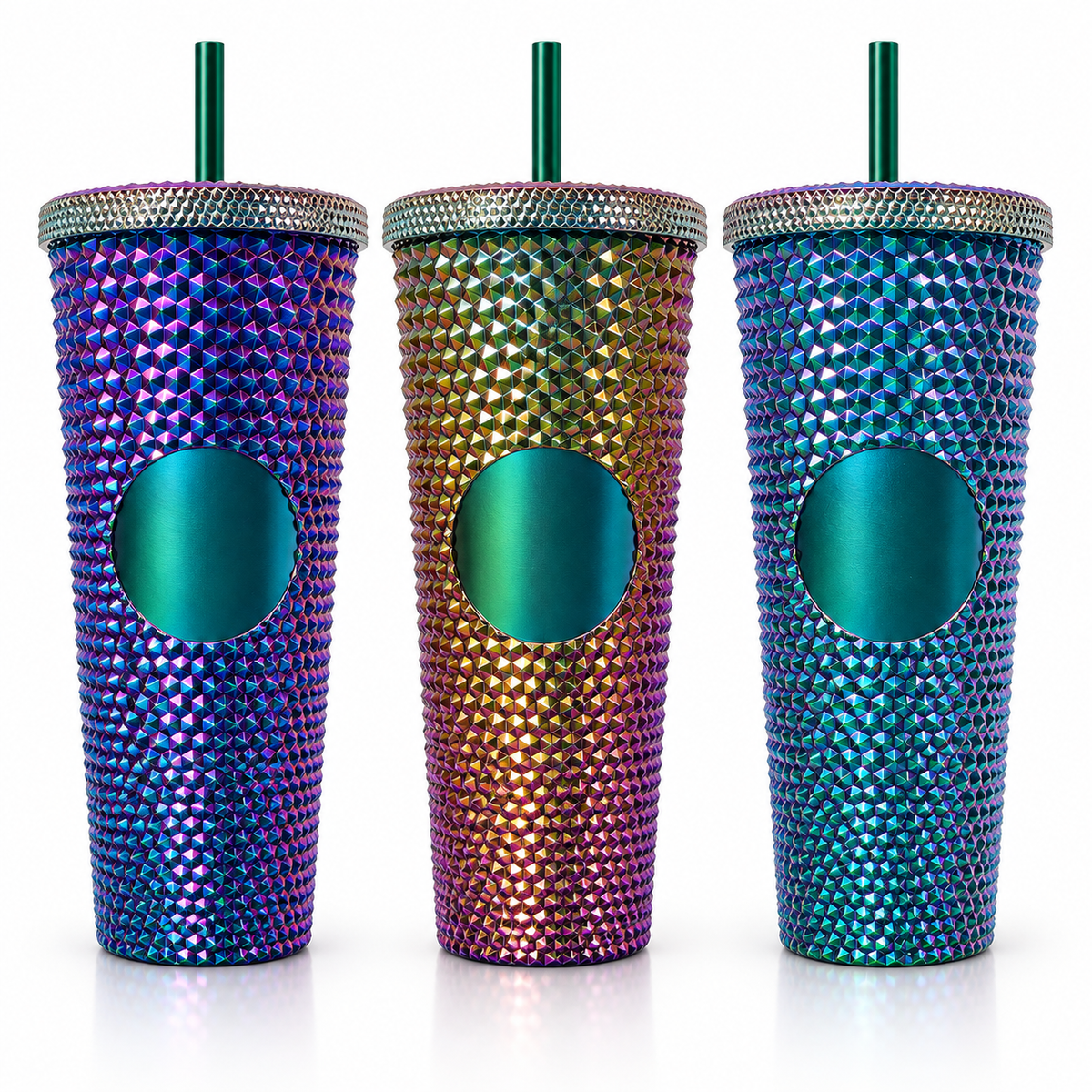 Personalized 24oz Studded Tumbler – Last Chance Colors