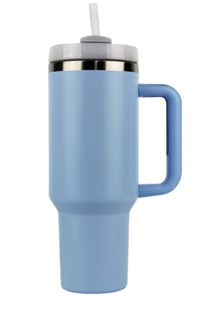 “Ohana Means Family” Stitch Tumbler – 40oz Engraved Travel Cup