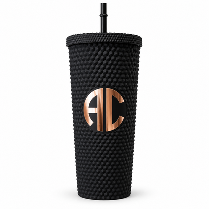 Personalized 24oz Studded Tumbler – Last Chance Colors