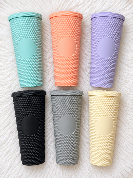 Personalized 24oz Studded Tumbler – Last Chance Colors