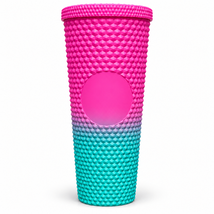 Personalized 24oz Studded Tumbler – Last Chance Colors